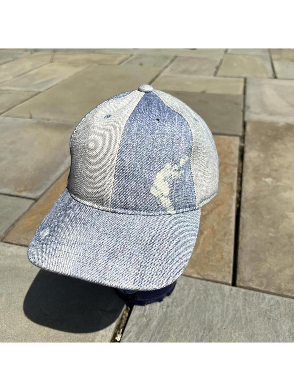 NWT Our Legacy Ballcap Digital Denim Print Strapback Dad Hat